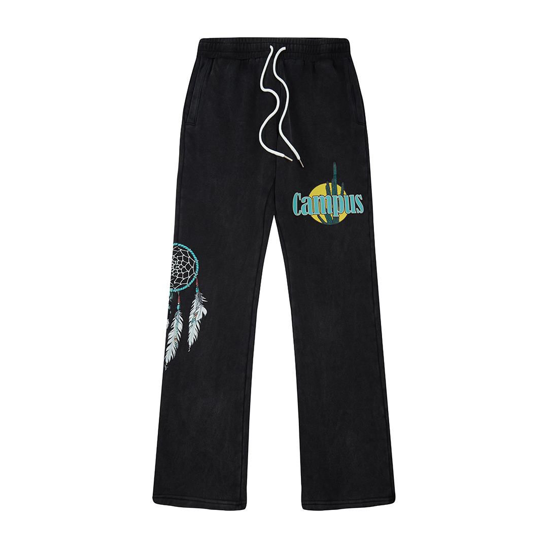 Outlaw Flares Vintage Wash (Black)